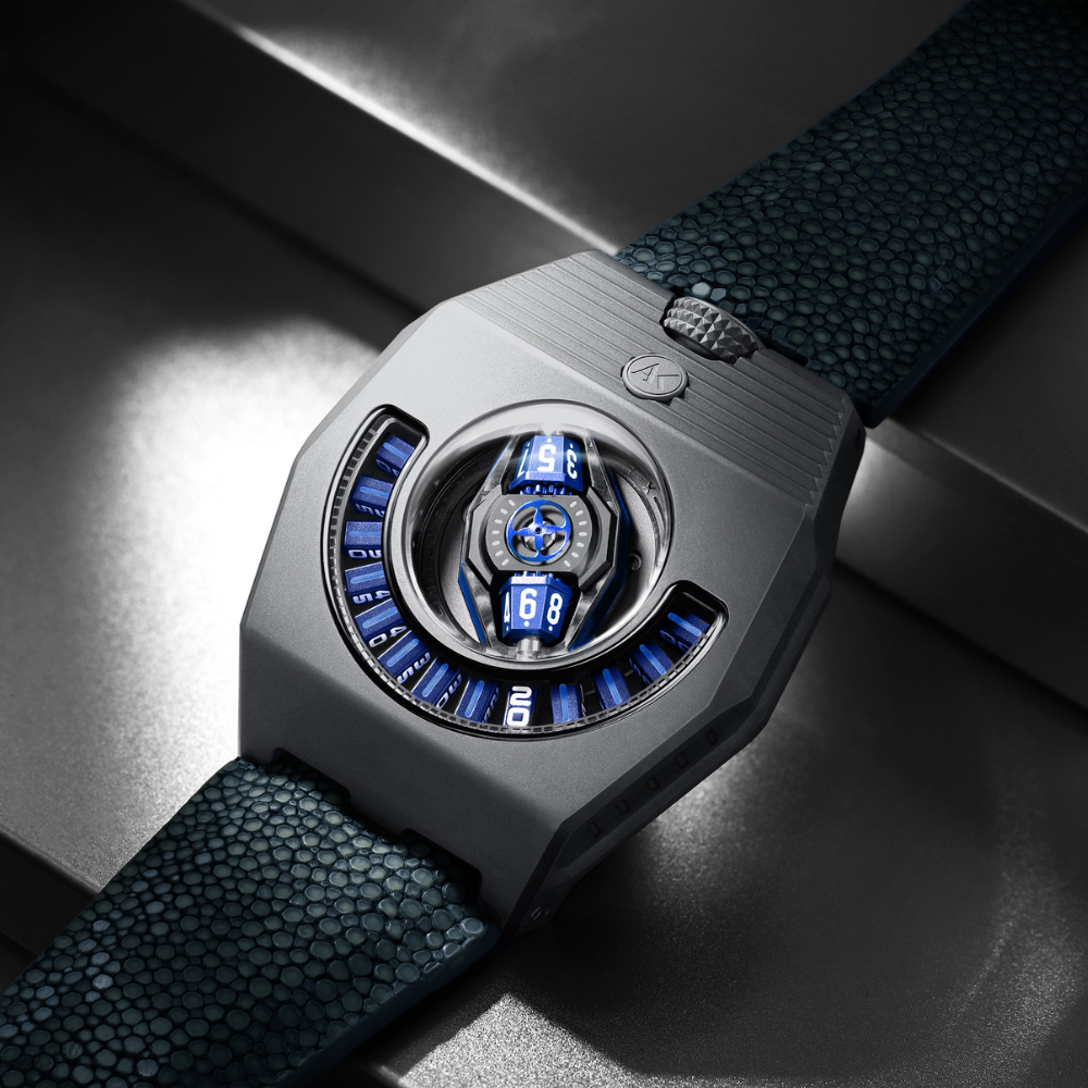 Atowak Manta-X Swiss Automatic Titanium Tidal Blue - Image 2