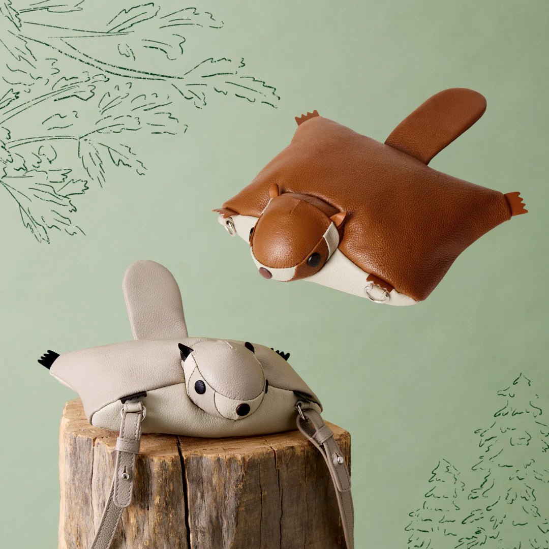 Momonga Shoulder Pouch (Japanese Flying Squirrel) - Image 2