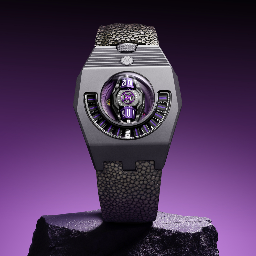 Atowak Manta-X Swiss Automatic Titanium Violet Purple - Image 4