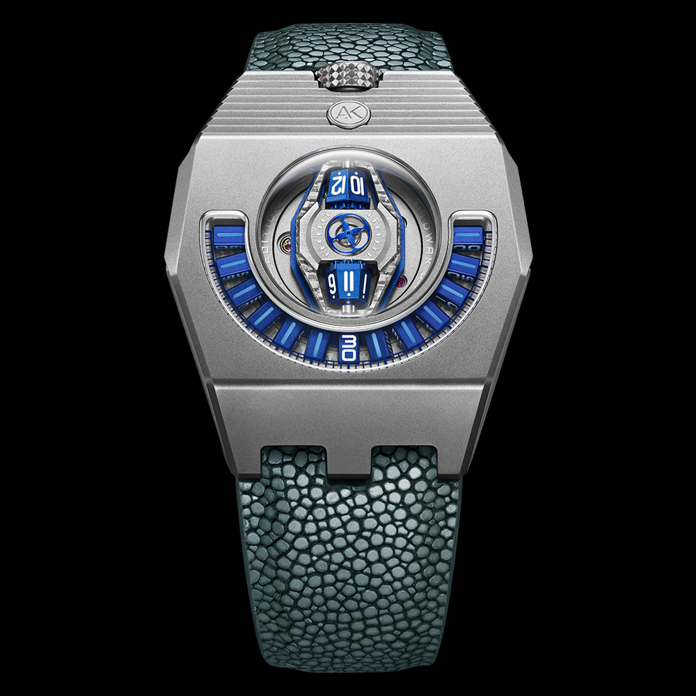 Atowak Manta-X Swiss Automatic Titanium Tidal Blue