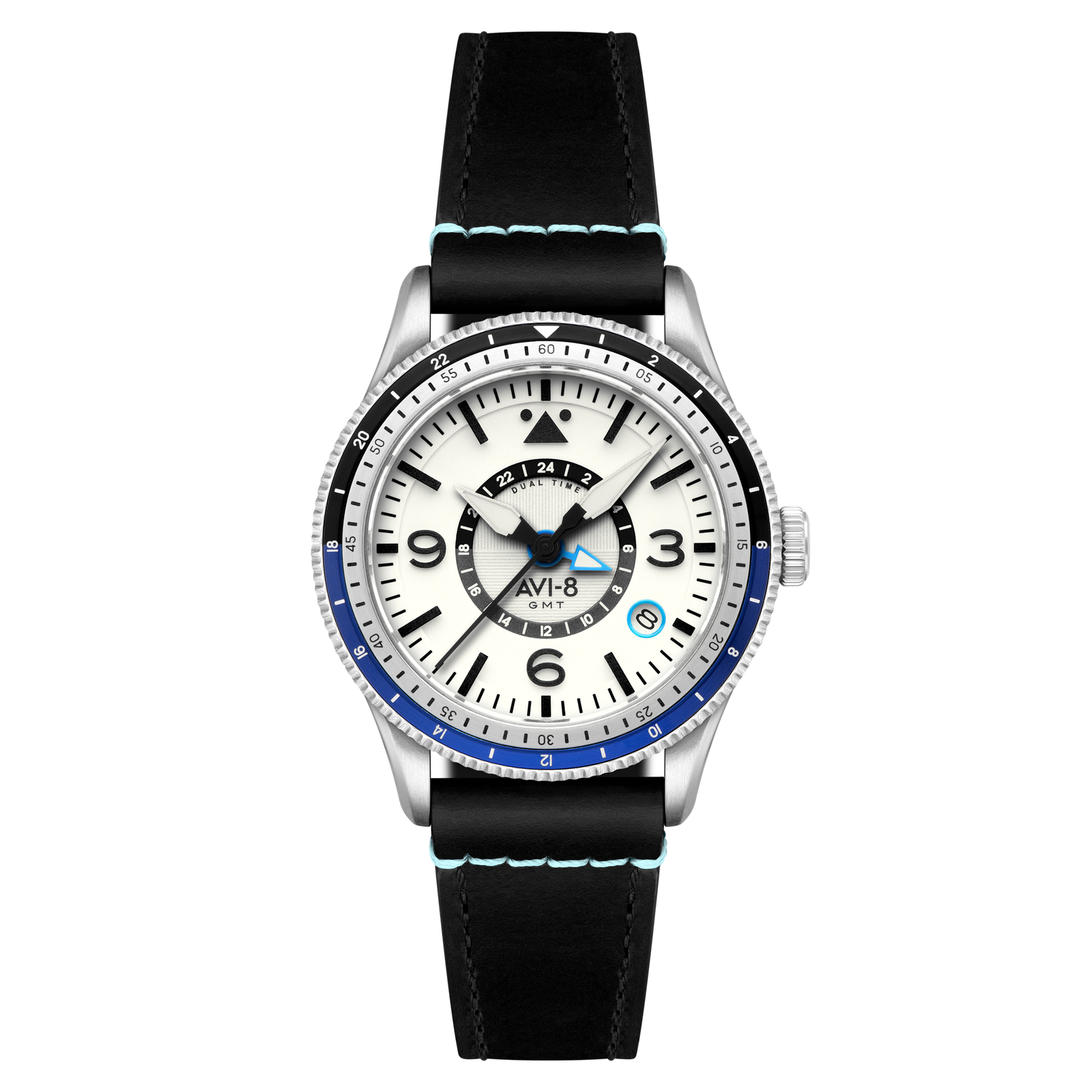 AVI-8 Flyboy Airmaster GMT Automatic Wing Silver