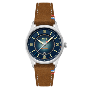 AVI-8 Flyboy Lafayette Automatic 110th Anniversary Limited Edition Blue Horizon
