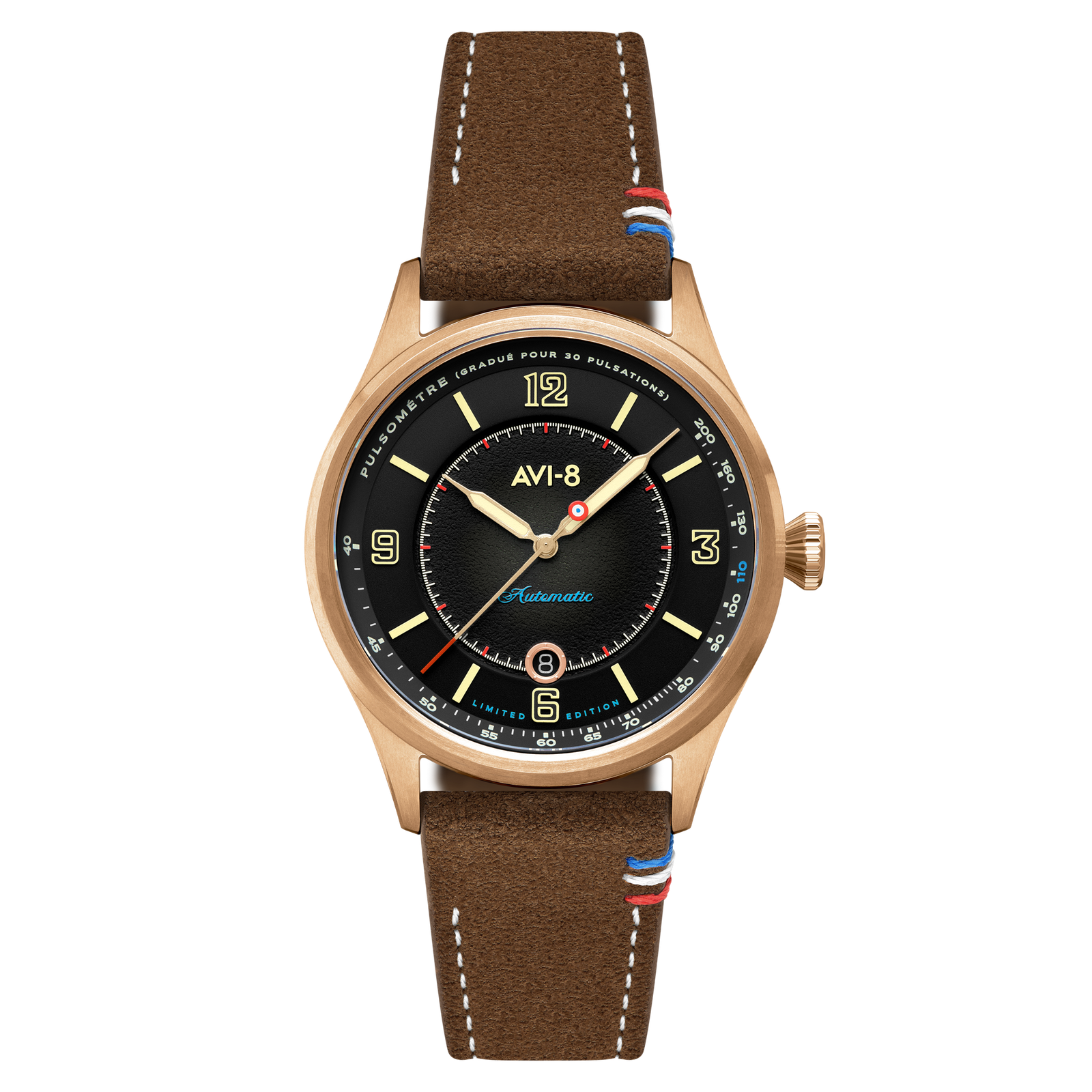AVI-8 Flyboy Lafayette Automatic 110th Anniversary Limited Edition Tarmac Night