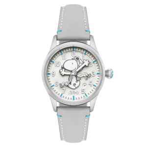 AVI-8 Flyboy Engineer Automatic Peanuts Snoopy Flying Ace Monotone Limited Edition Cloud Cover