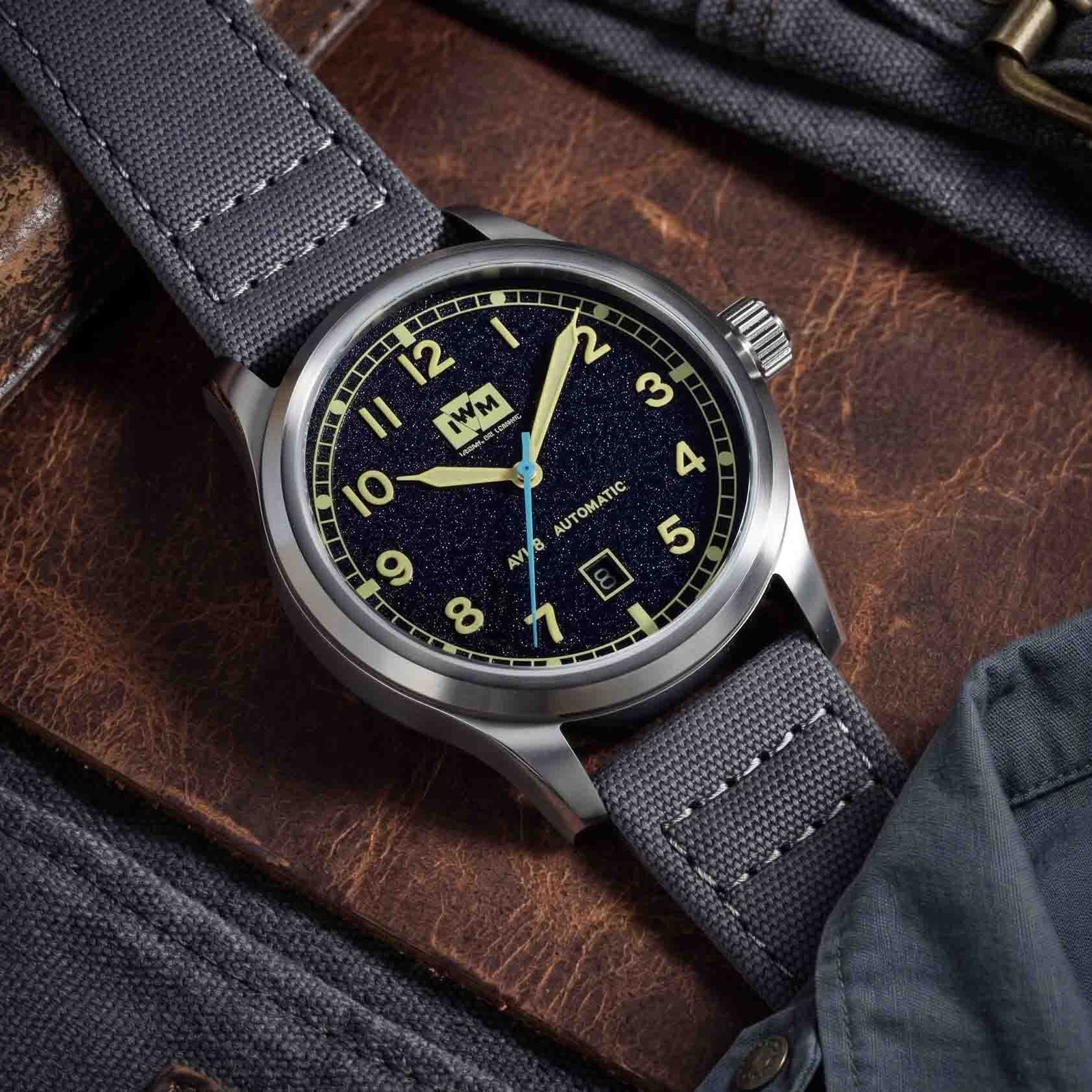 AVI-8 Flyboy Engineer Automatic Imperial War Museums Fieldmaster Edition Wingman Blue - Image 5