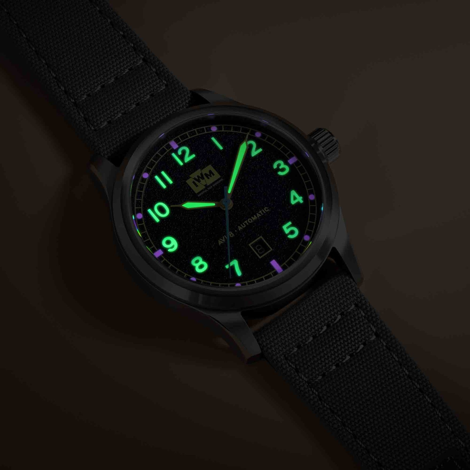 AVI-8 Flyboy Engineer Automatic Imperial War Museums Fieldmaster Edition Wingman Blue - Image 3