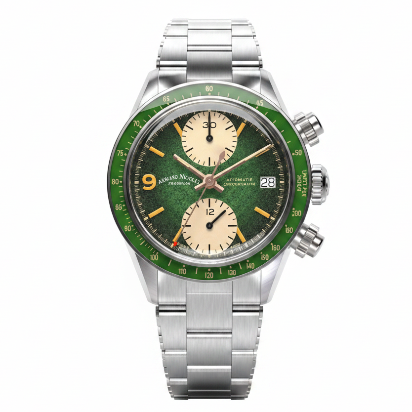 Armand Nicolet VS1 Swiss Automatic SS Green