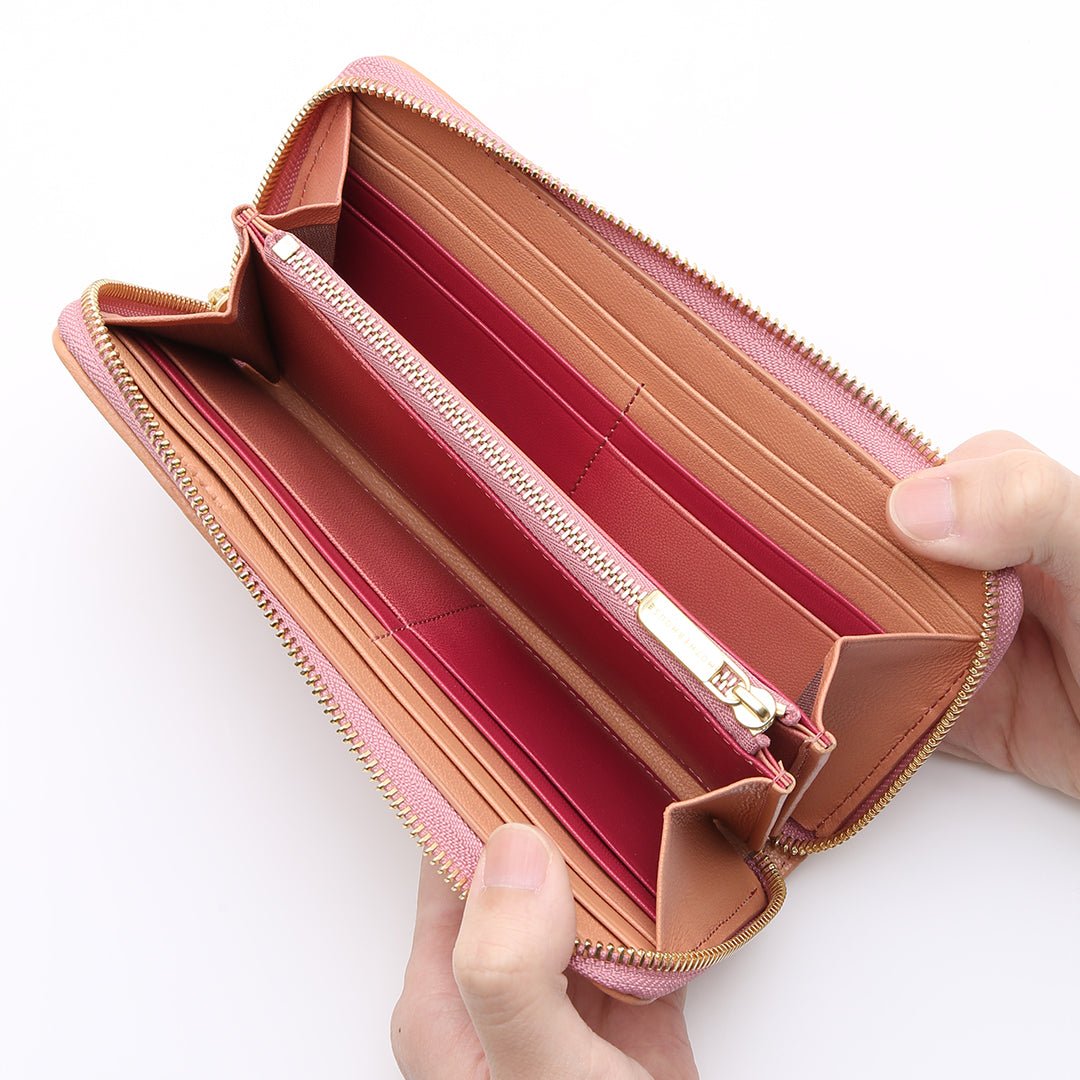 Irodori Mesh Round Long Wallet - Image 4