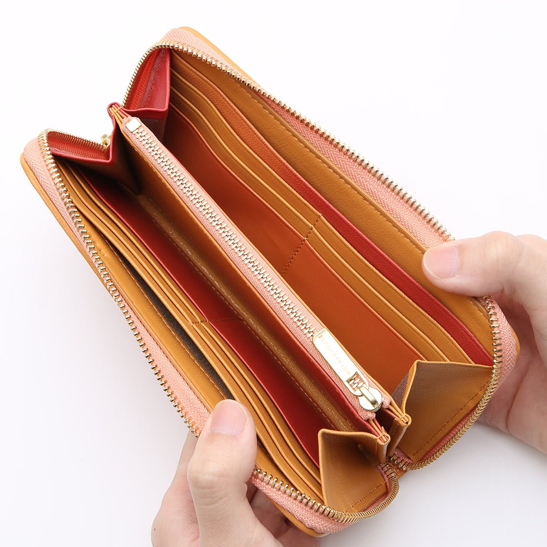 Irodori Mesh Round Long Wallet - Image 2