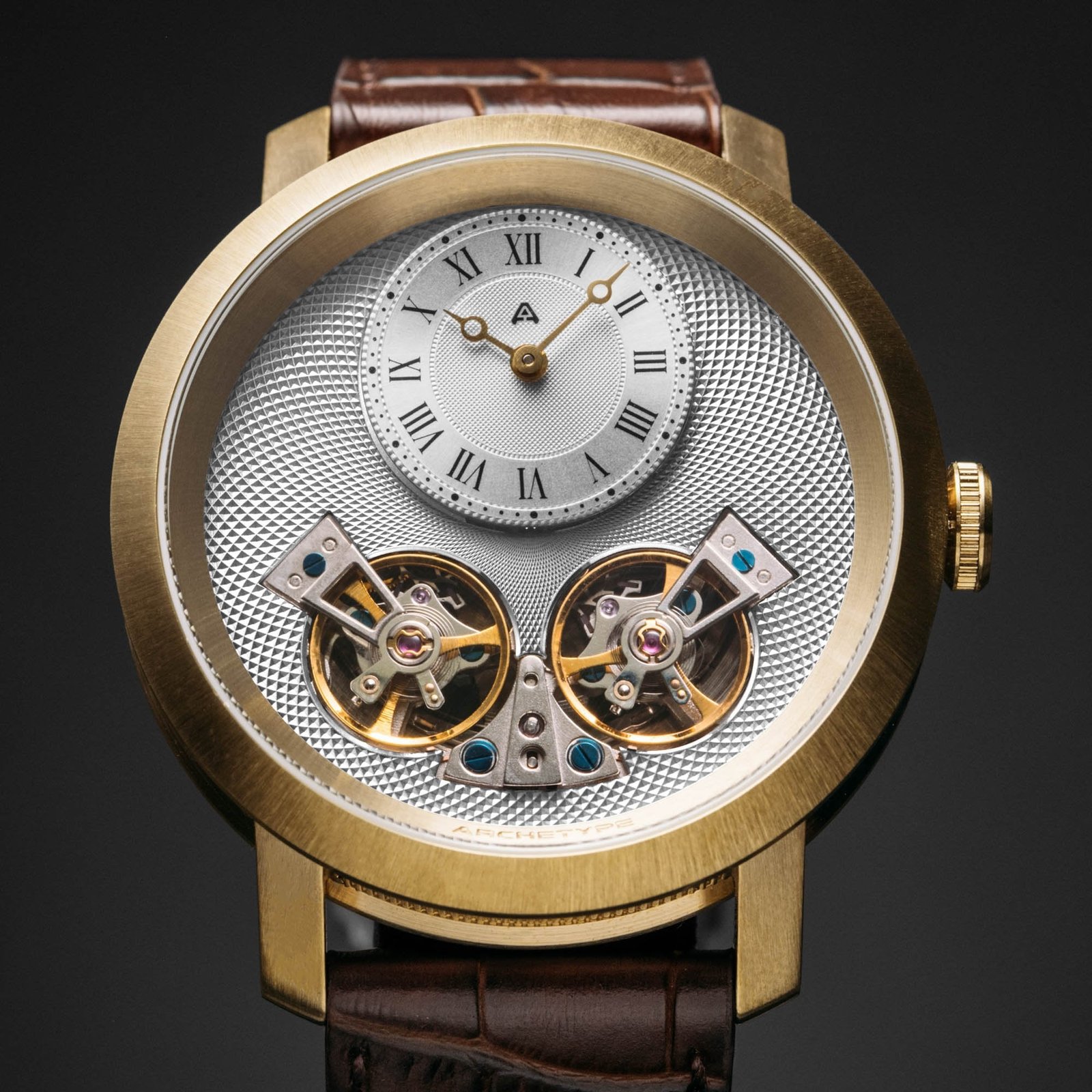 Archetype Caspian Automatic Gold Brown - Image 2