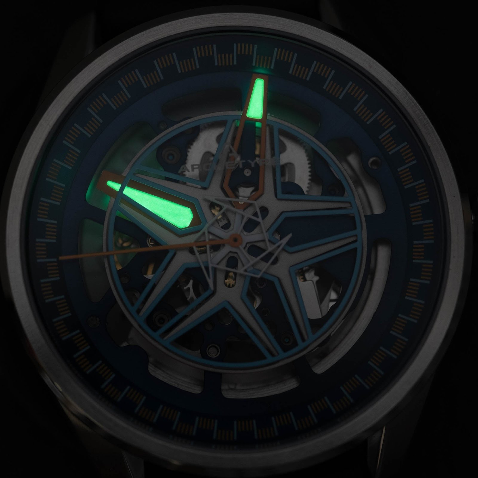 Archetype Challenger Automatic Gulf Blue - Image 6