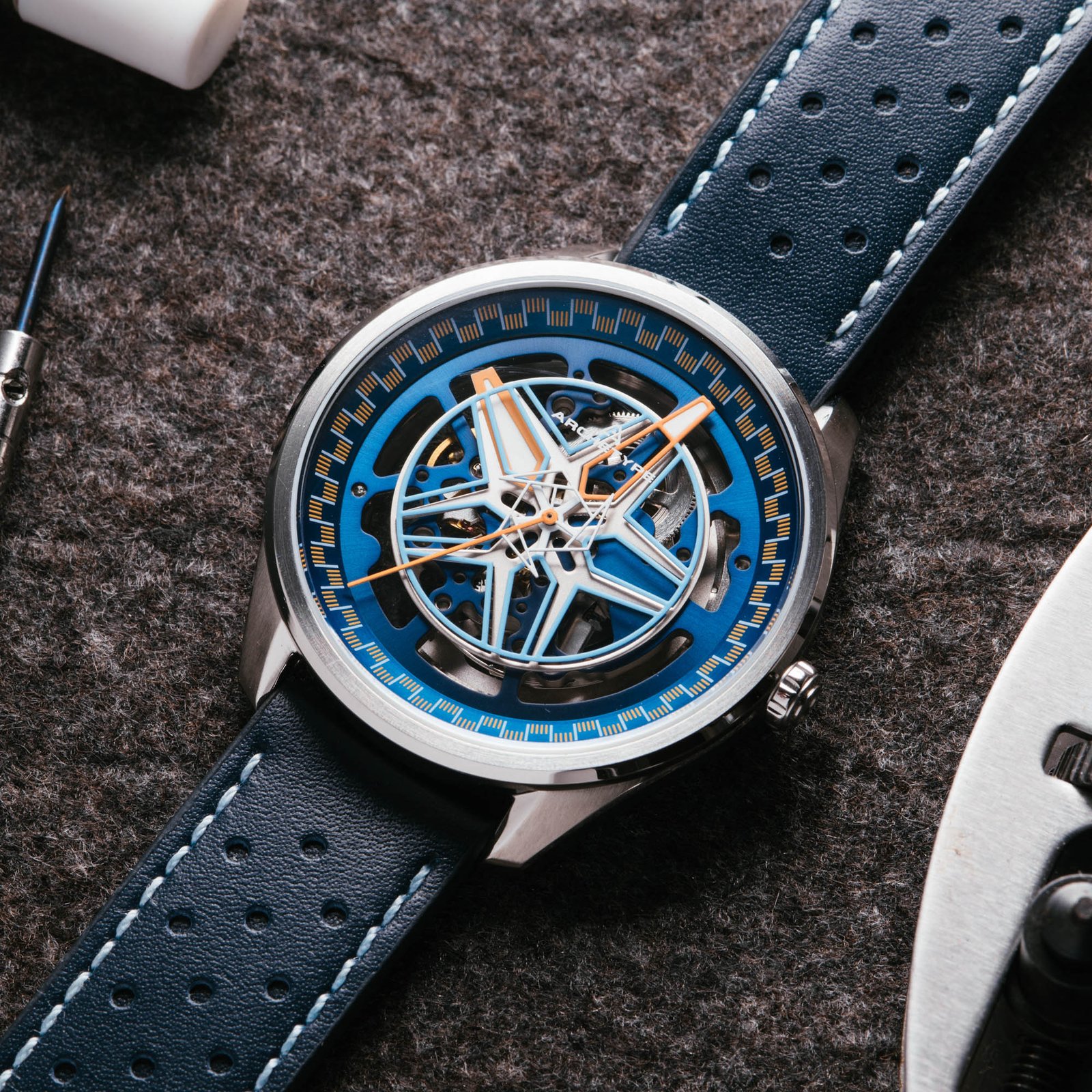 Archetype Challenger Automatic Gulf Blue - Image 2