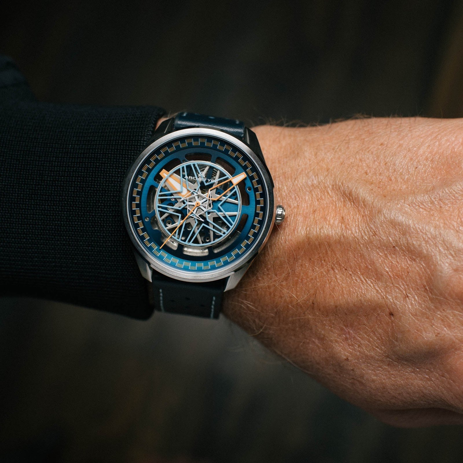 Archetype Challenger Automatic Gulf Blue - Image 3