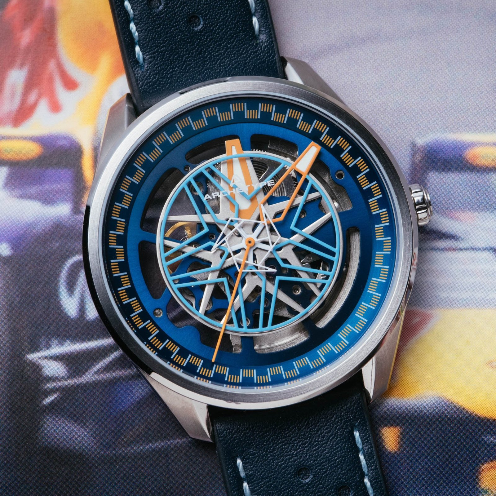 Archetype Challenger Automatic Gulf Blue - Image 5