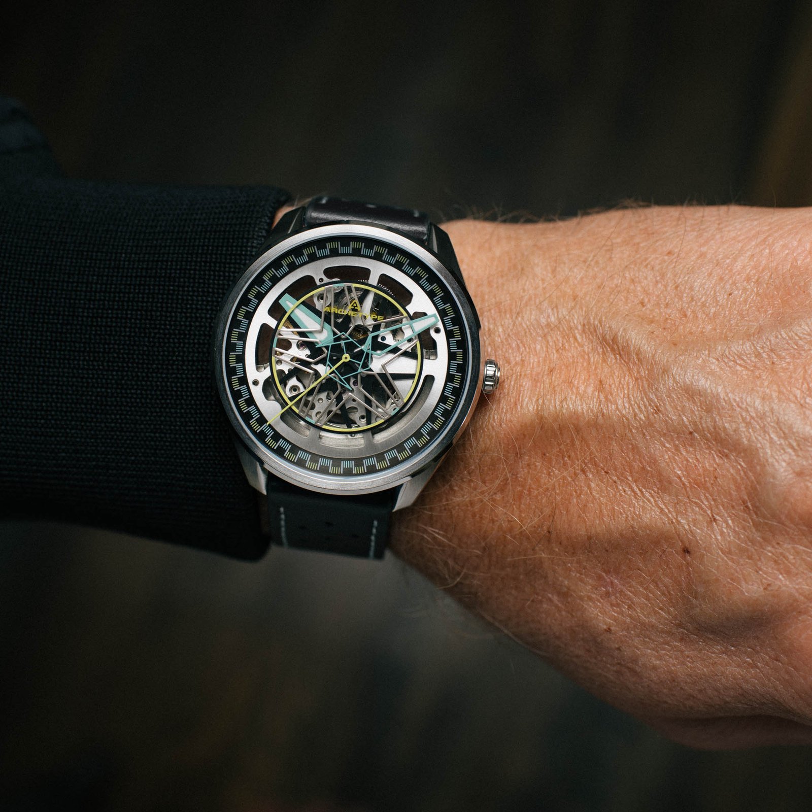 Archetype Challenger Automatic Steel Aqua - Image 3