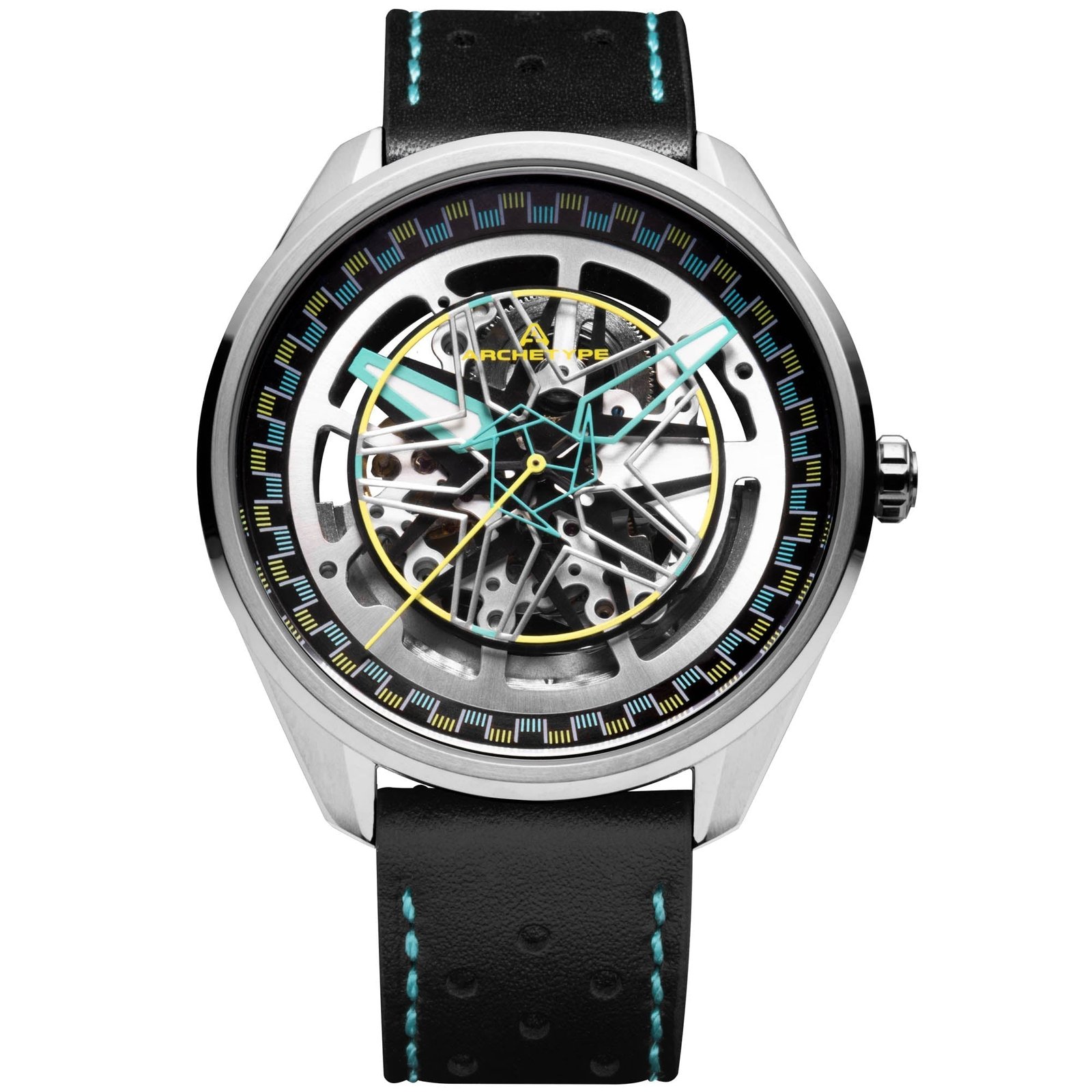 Archetype Challenger Automatic Steel Aqua