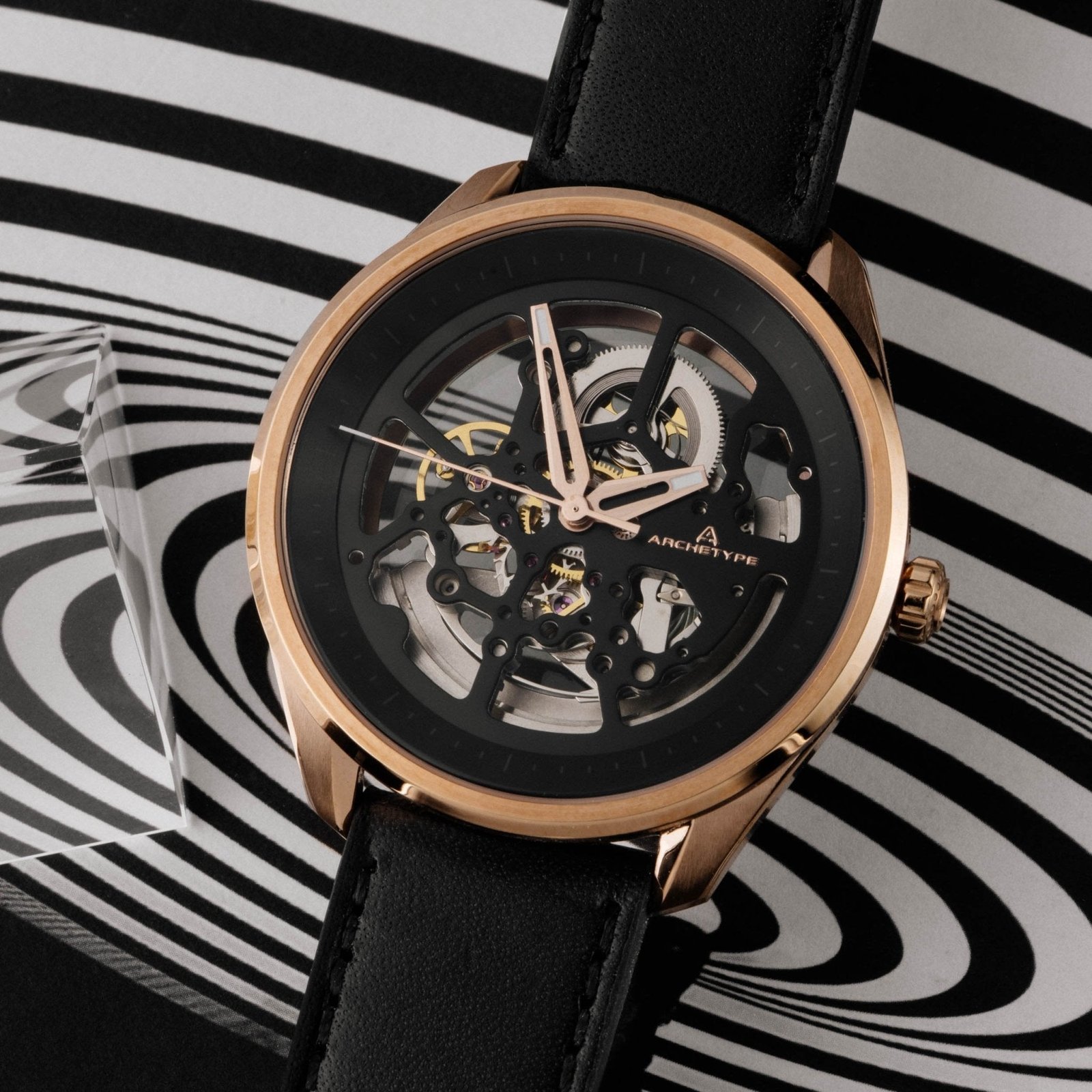 Archetype Nemesis Automatic Rose Gold Black - Image 2