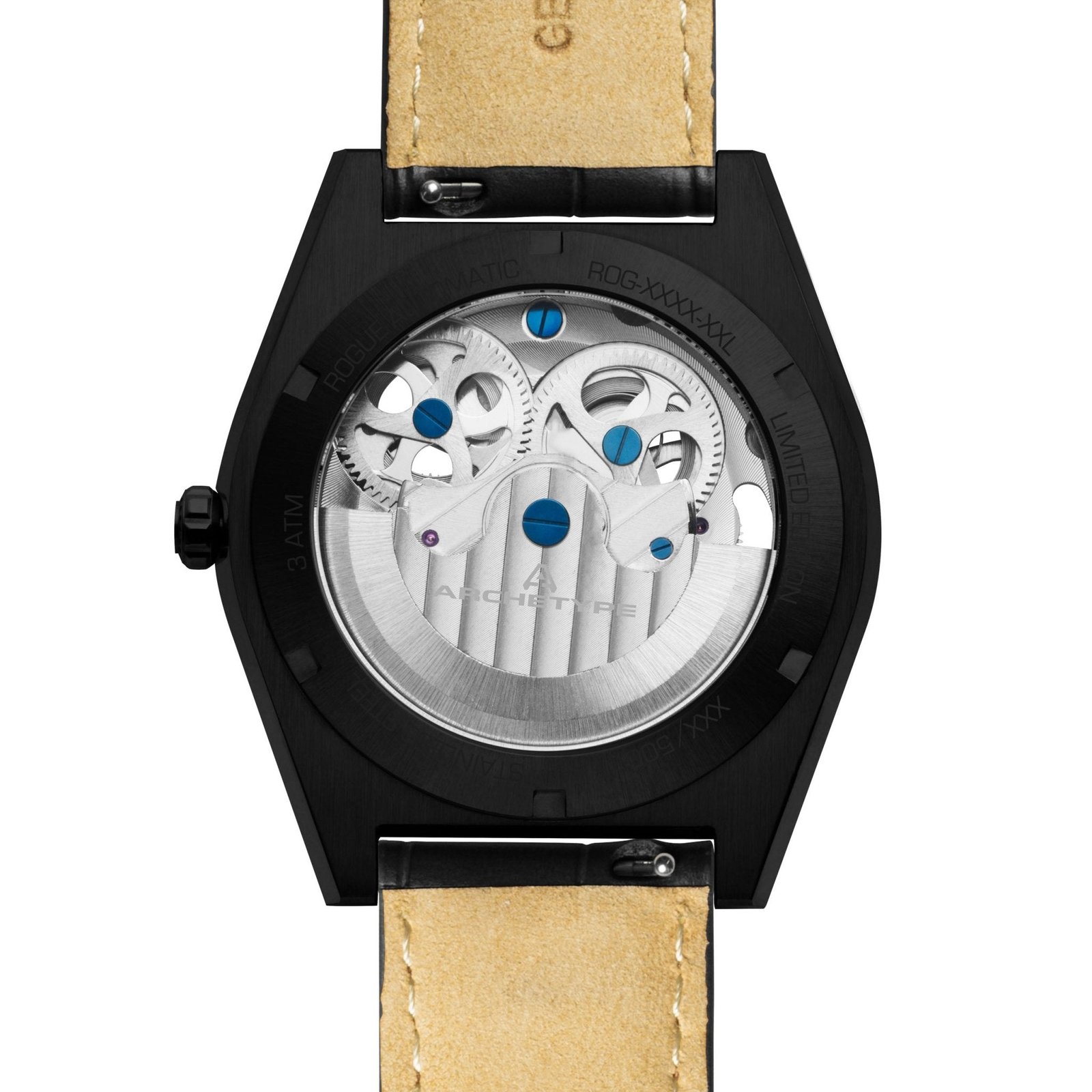 Archetype Rogue Automatic All Black Red - Image 3