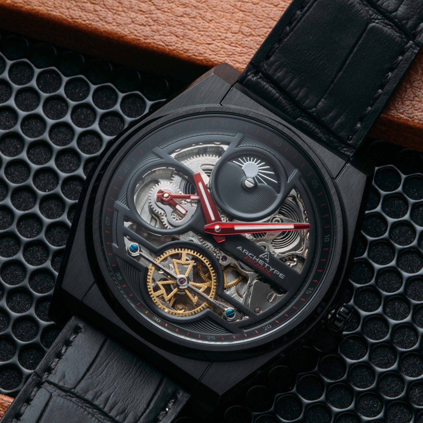 Archetype Rogue Automatic All Black Red - Image 2