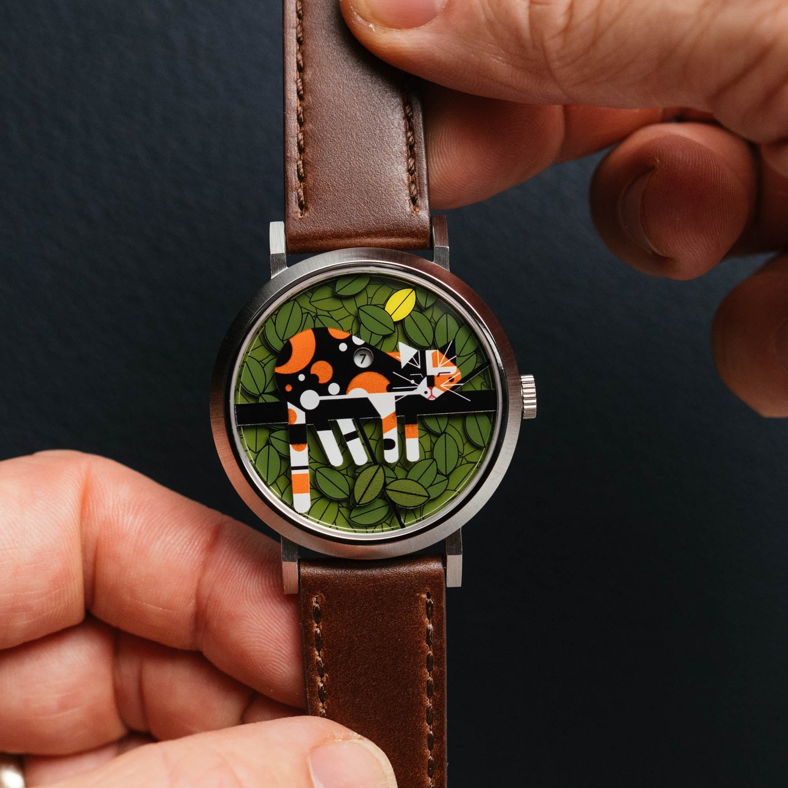 Asterisk x Charley Harper Limp on a Limb Jump Hour Automatic - Image 5