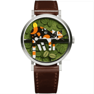 Asterisk x Charley Harper Limp on a Limb Jump Hour Automatic
