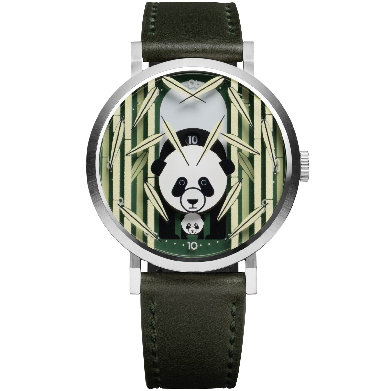 Asterisk x Charley Harper Panda Panda Jump Hour Automatic