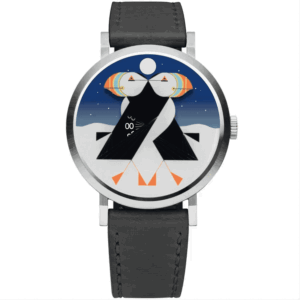 Asterisk x Charley Harper Puffins Passing Day & Night