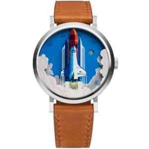 Asterisk Space Shuttle Jump Hour Automatic Limited Edition