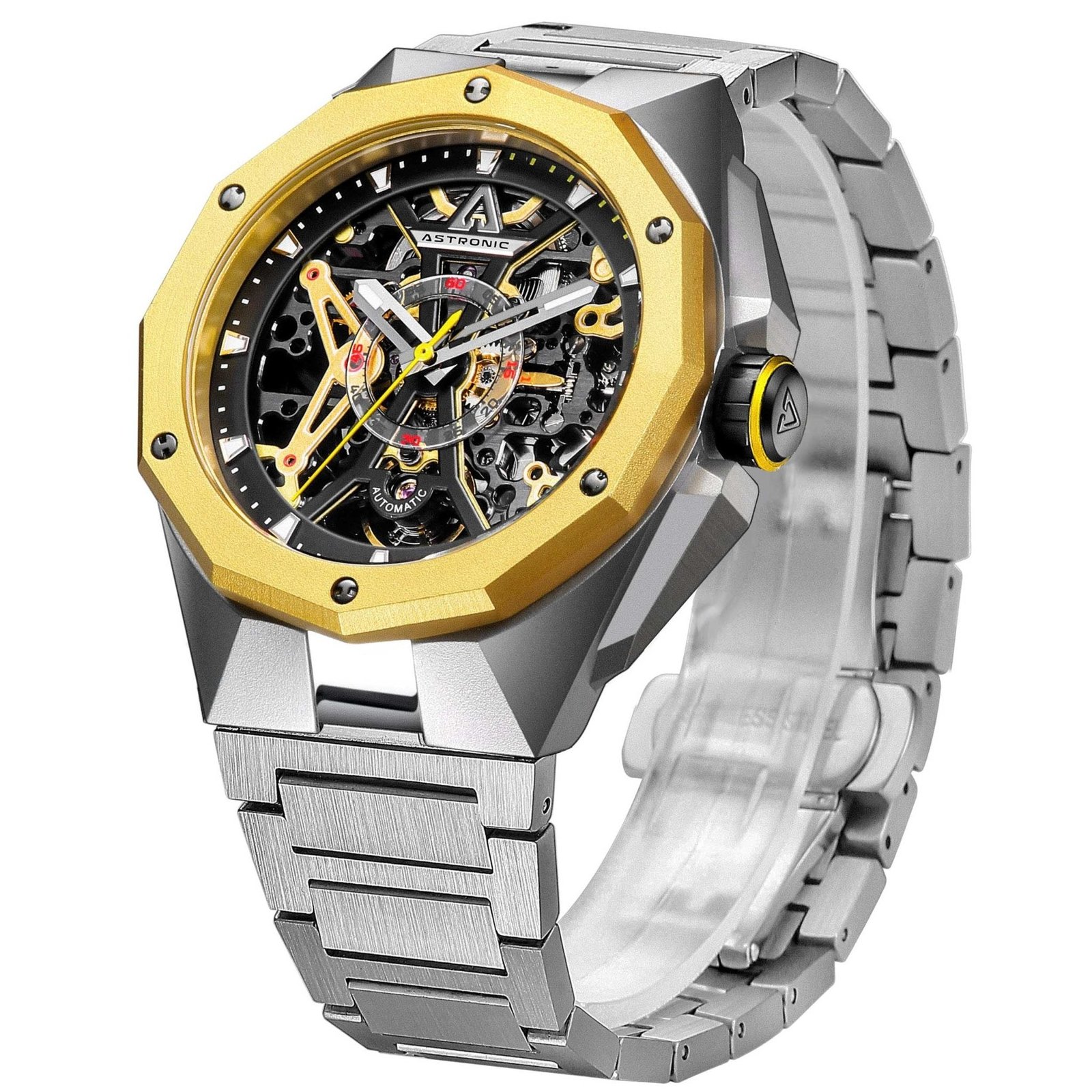 Astronic Apache Skeleton Automatic SS Yellow - Image 2