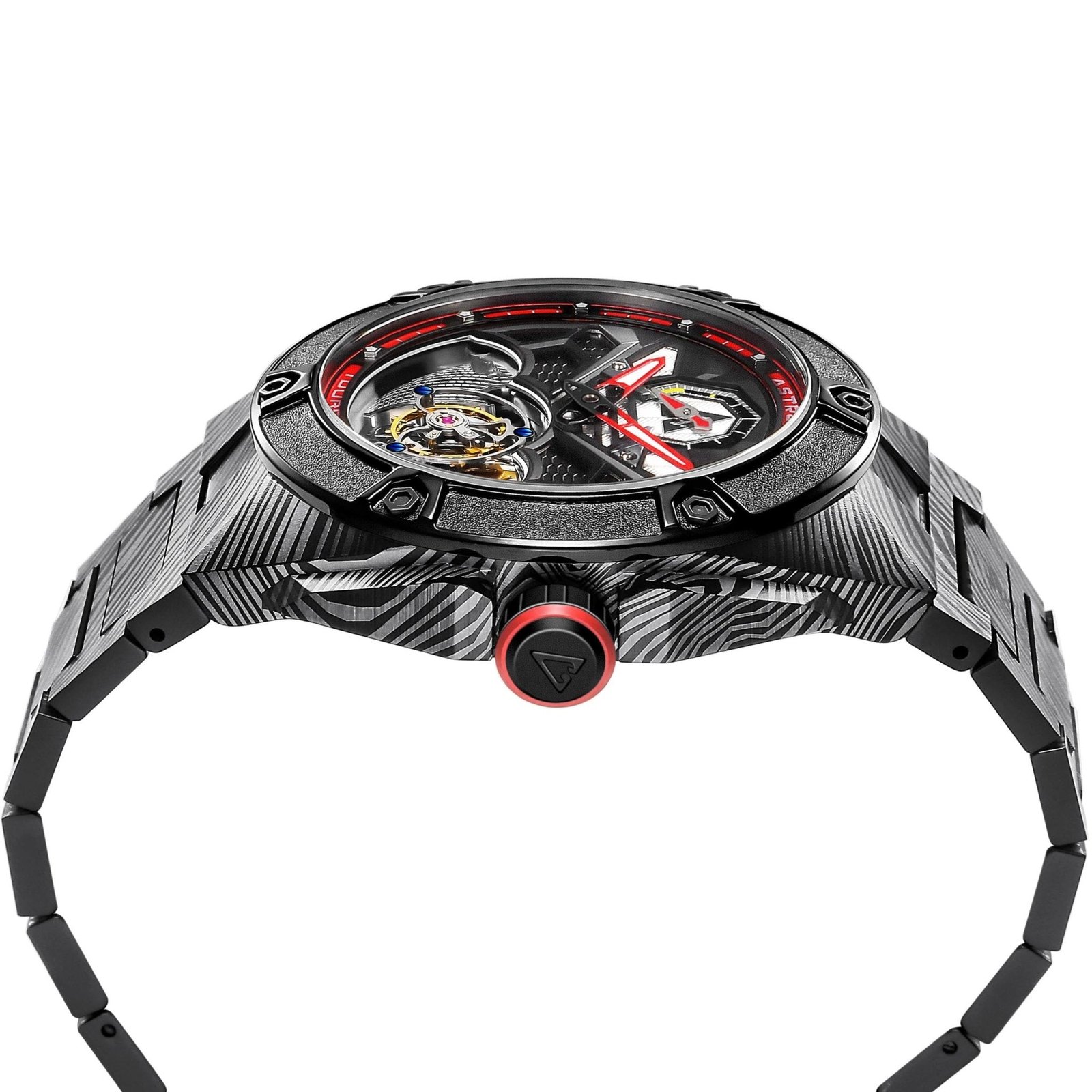 Astronic Nighthawk Tourbillon SS Black Wave - Image 4