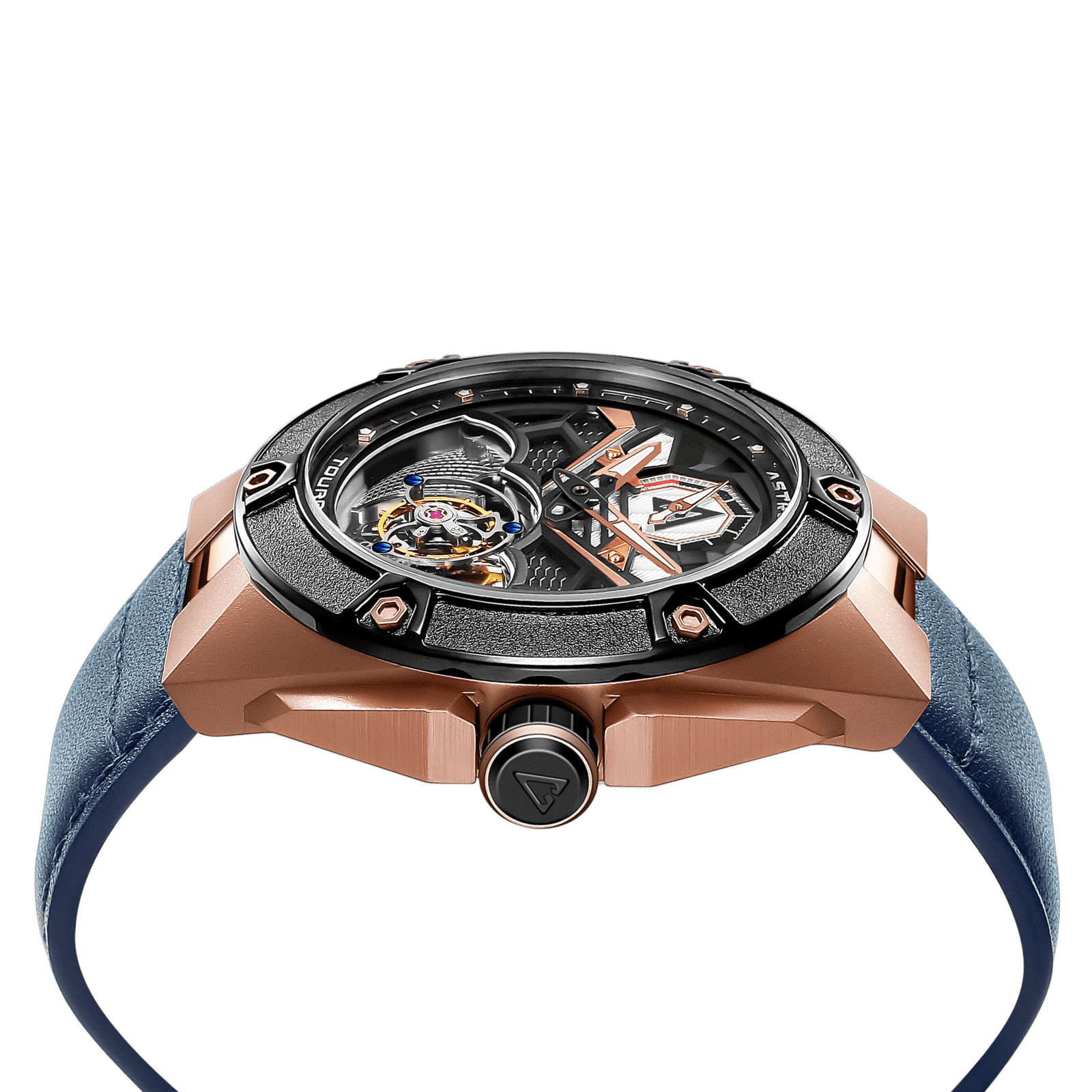 Astronic Nighthawk Tourbillon Blue Rose Limited Edition - Image 3