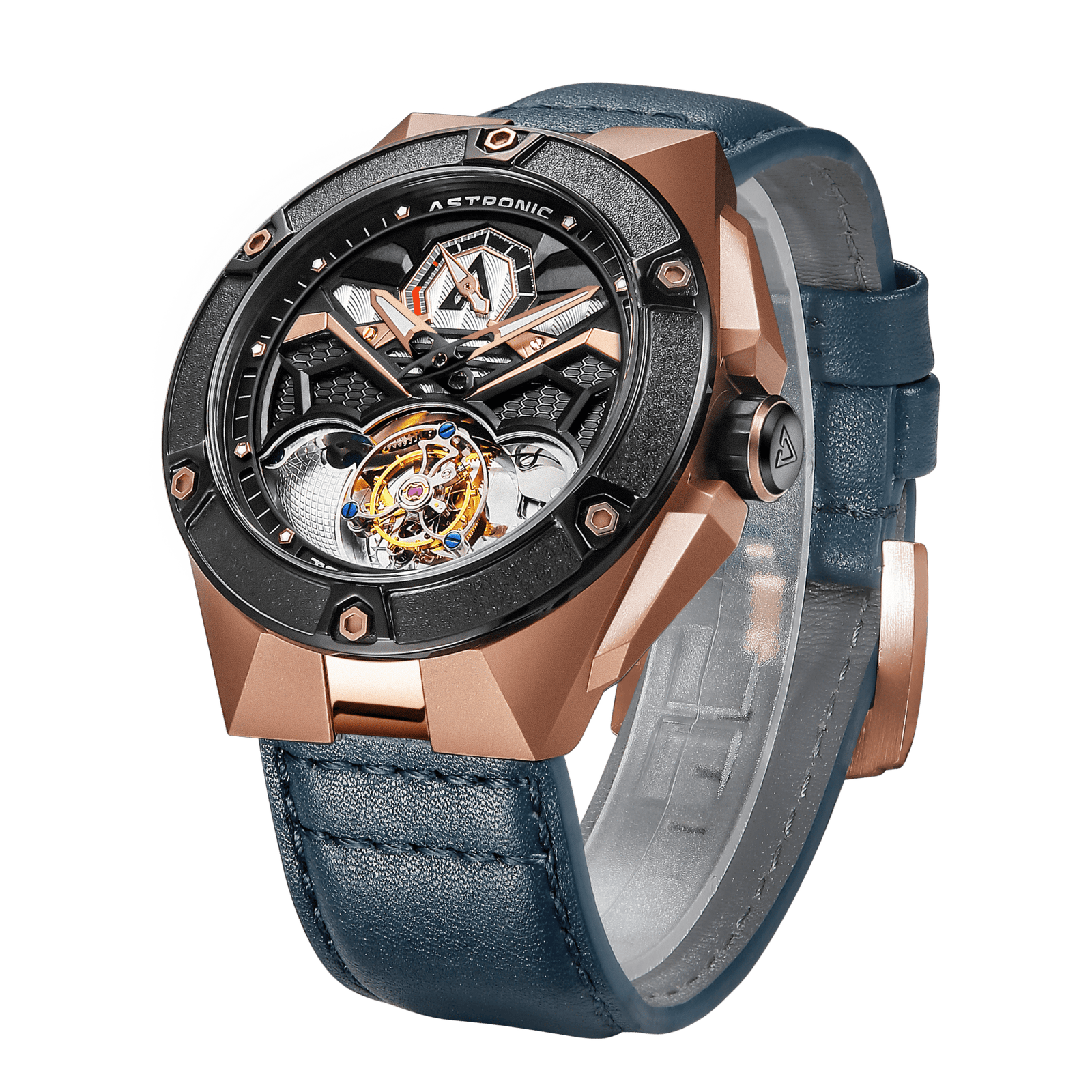 Astronic Nighthawk Tourbillon Blue Rose Limited Edition - Image 2