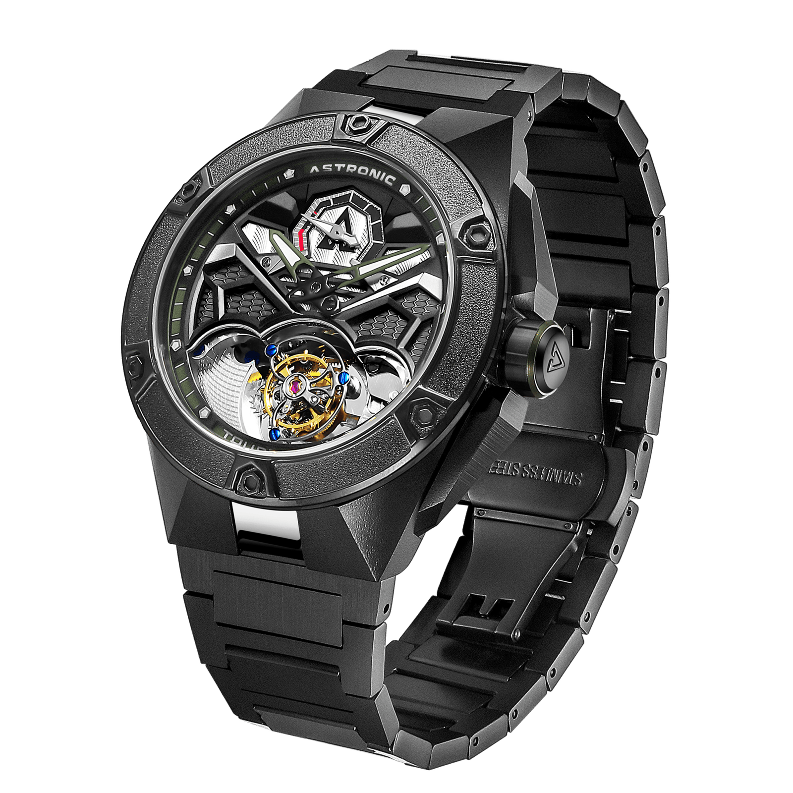 Astronic Nighthawk Tourbillon SS Dark Military Limited Edition - Image 3