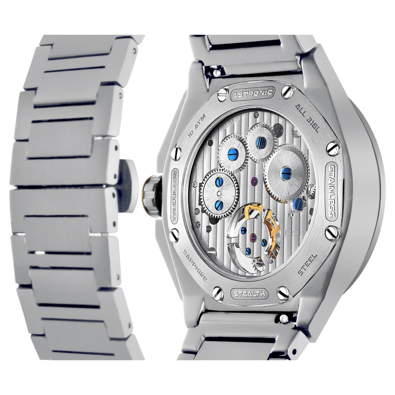 Astronic Nighthawk Tourbillon SS Green Limited Edition - Image 4