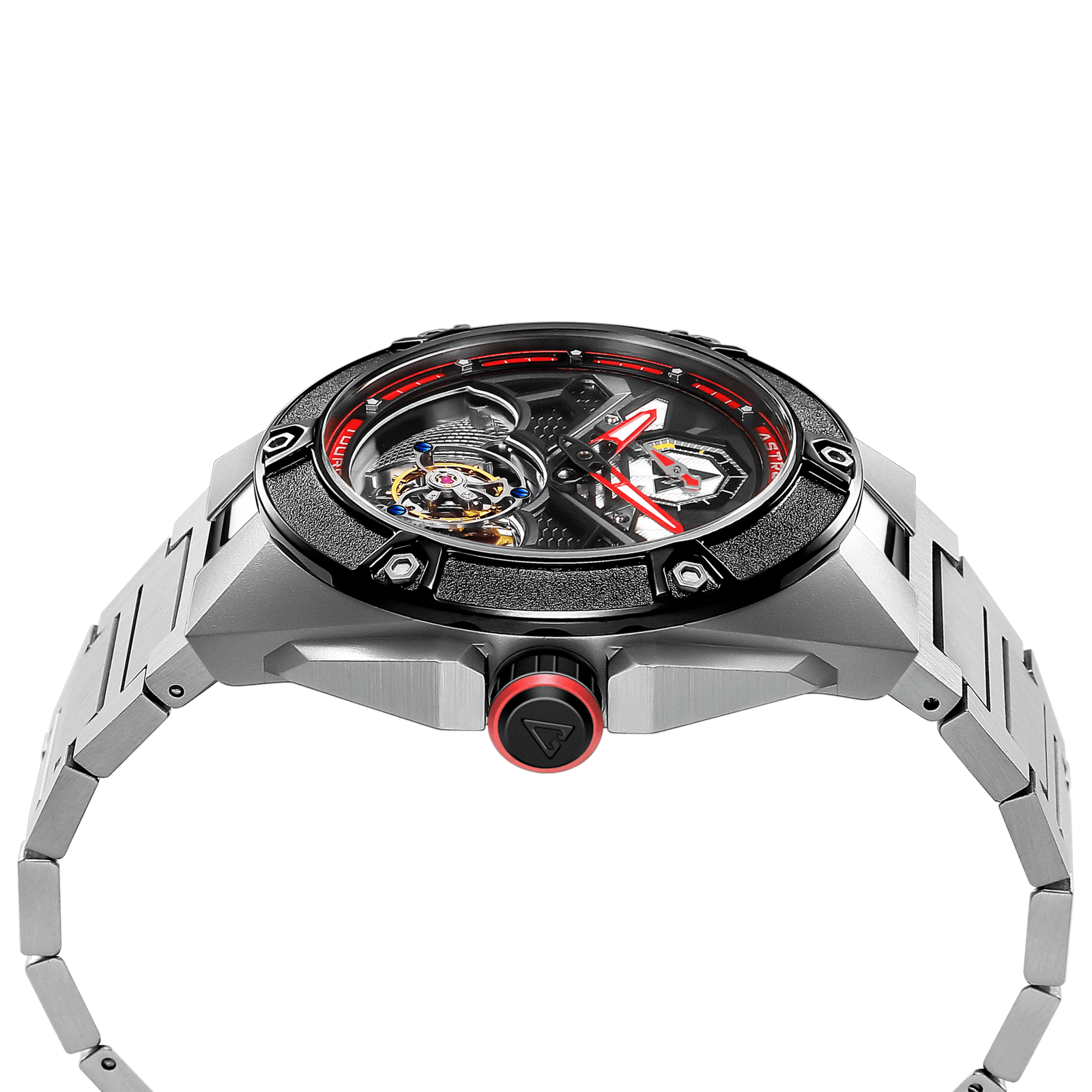 Astronic Nighthawk Tourbillon SS Red Limited Edition - Image 2