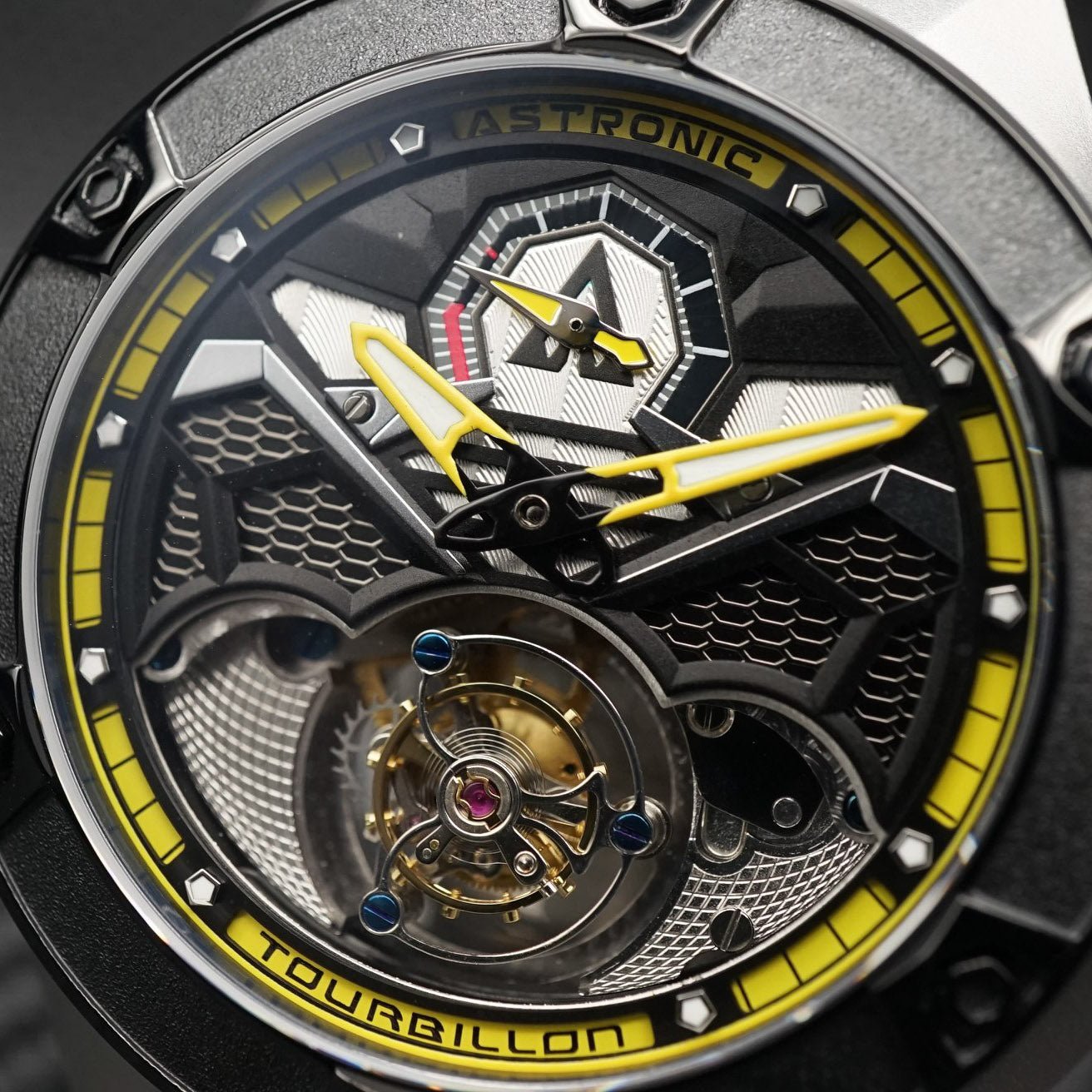 Astronic Nighthawk Tourbillon Yellow - Image 3