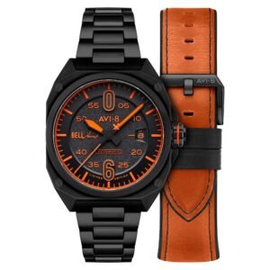 AVI-8 Bell X-1 Glamorous Glennis Automatic Limited Edition Pinecastle Black