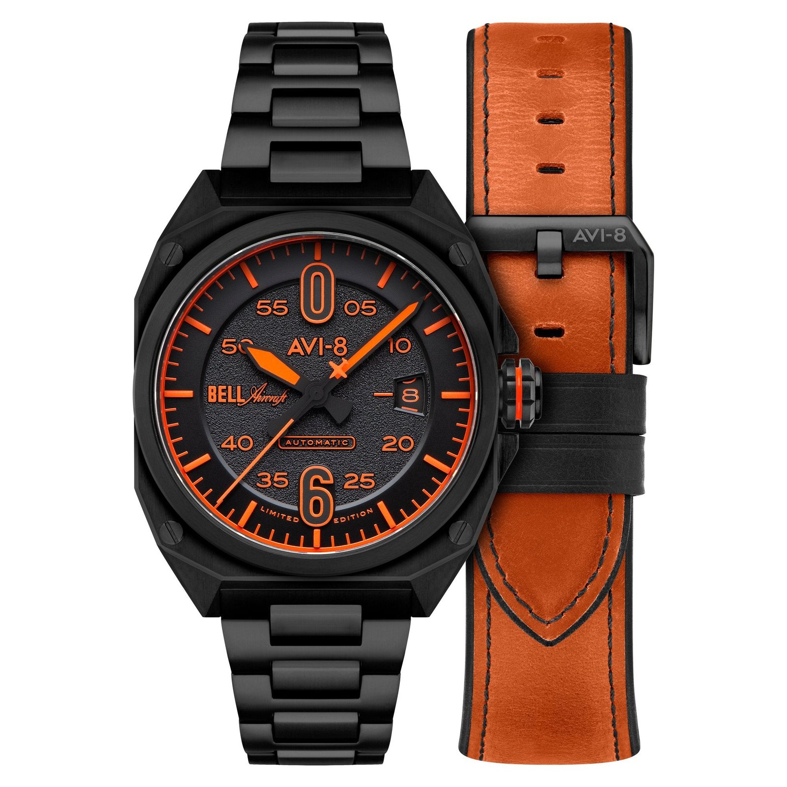 AVI-8 Bell X-1 Glamorous Glennis Automatic Limited Edition Pinecastle Black