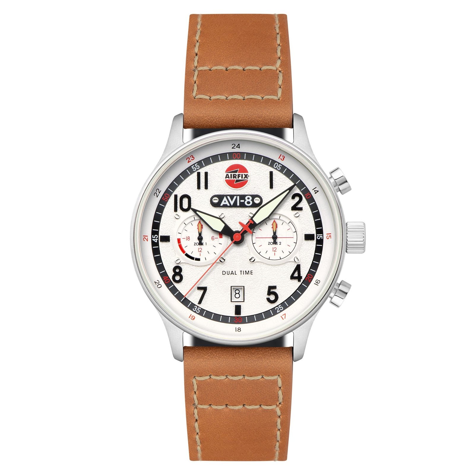 AVI-8 Carey Dual Time Airfix Edition Silver White