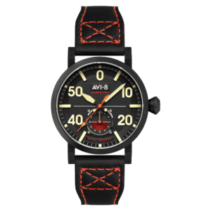 AVI-8 Dambuster Chadwick Meca-Quartz Coal Black