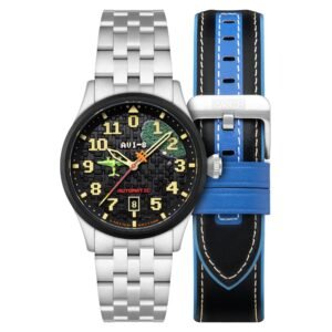 AVI-8 Flyboy Capcom 1942 Automatic Pixel Limited Edition Silver Ace