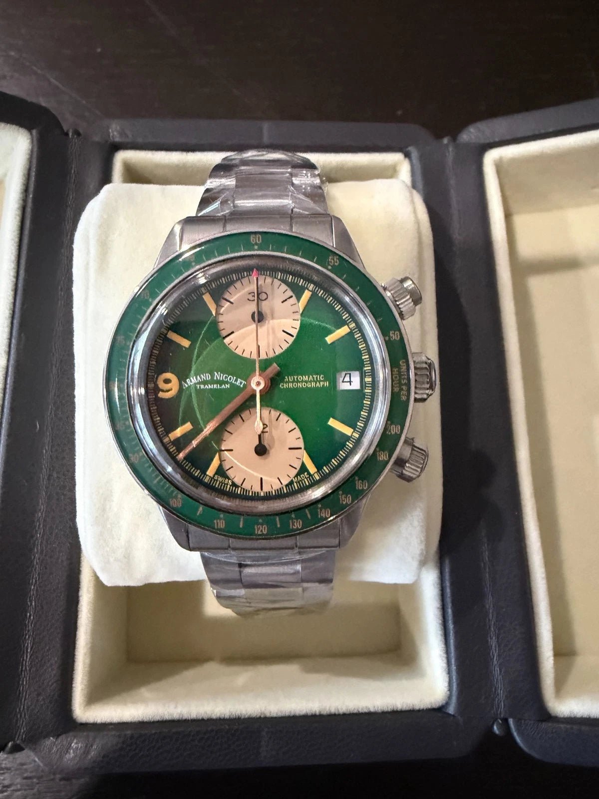 Armand Nicolet VS1 Swiss Automatic SS Green - Image 3